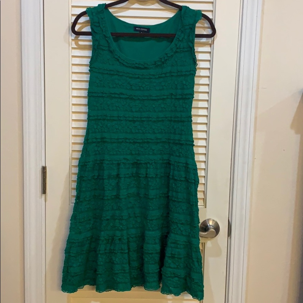 Stretchy lace dress